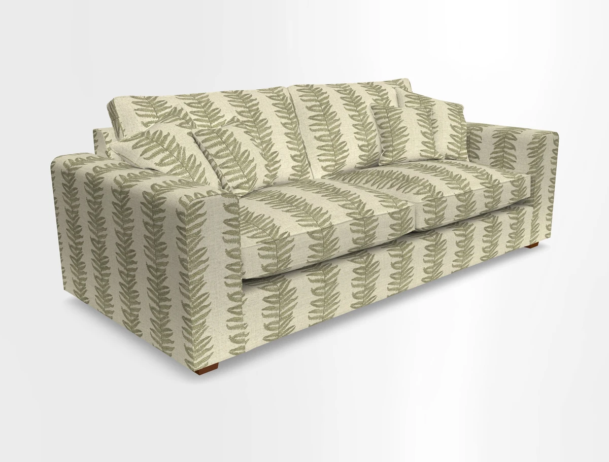 Saxmundham 4 Seater Sofa in Warwick Boucle Andes