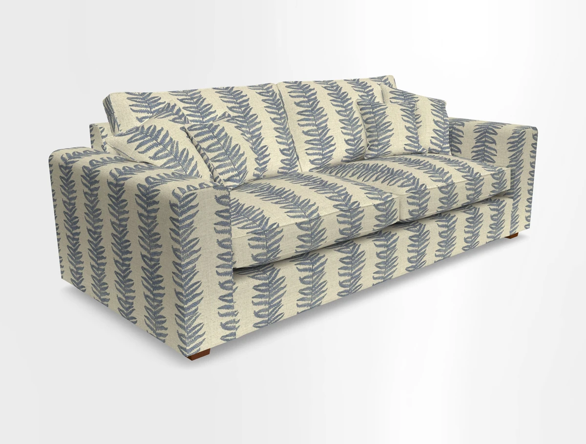 Saxmundham 4 Seater Sofa in Warwick Boucle Andes