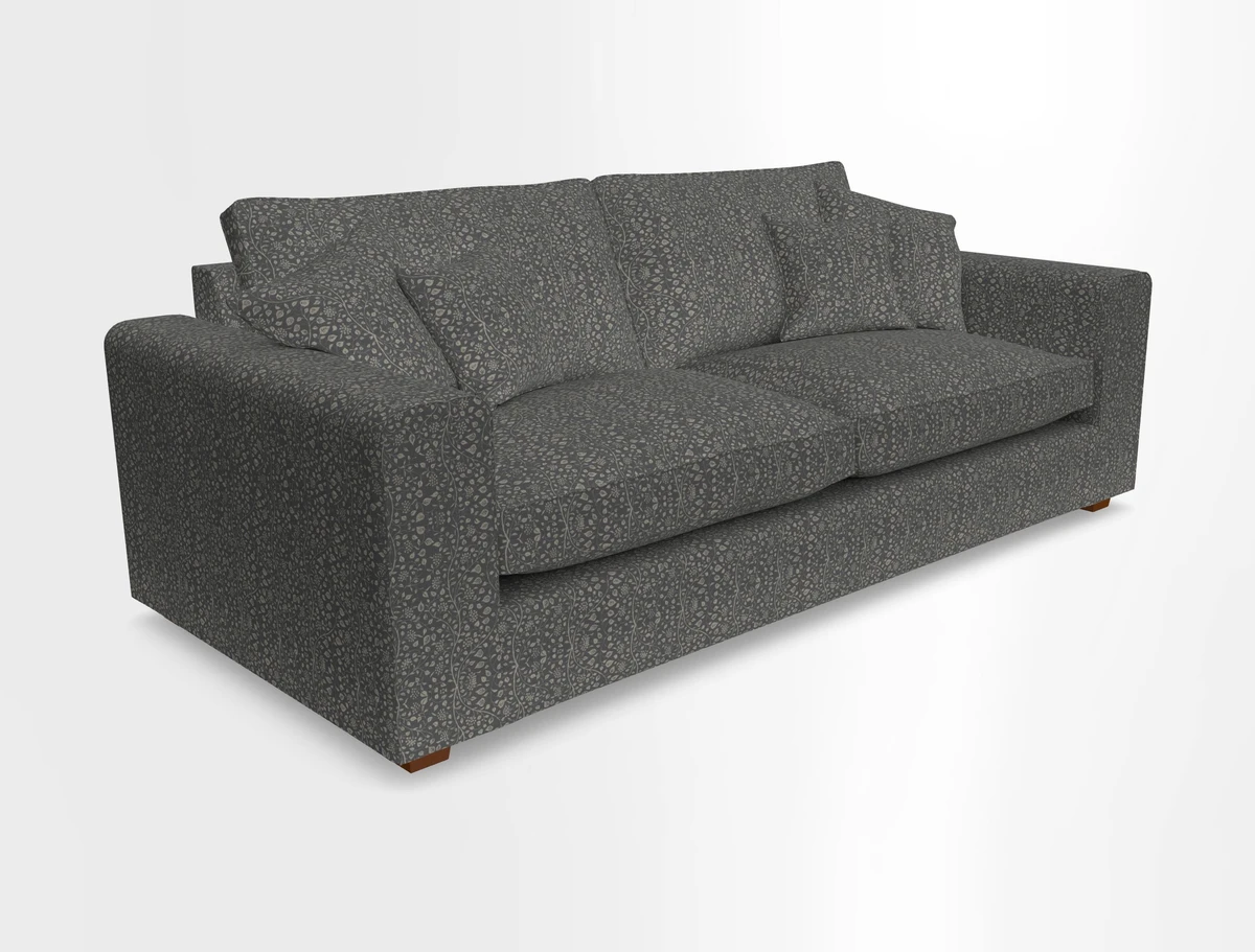 Saxmundham 4 Seater Sofa in Warwick Boucle Andes