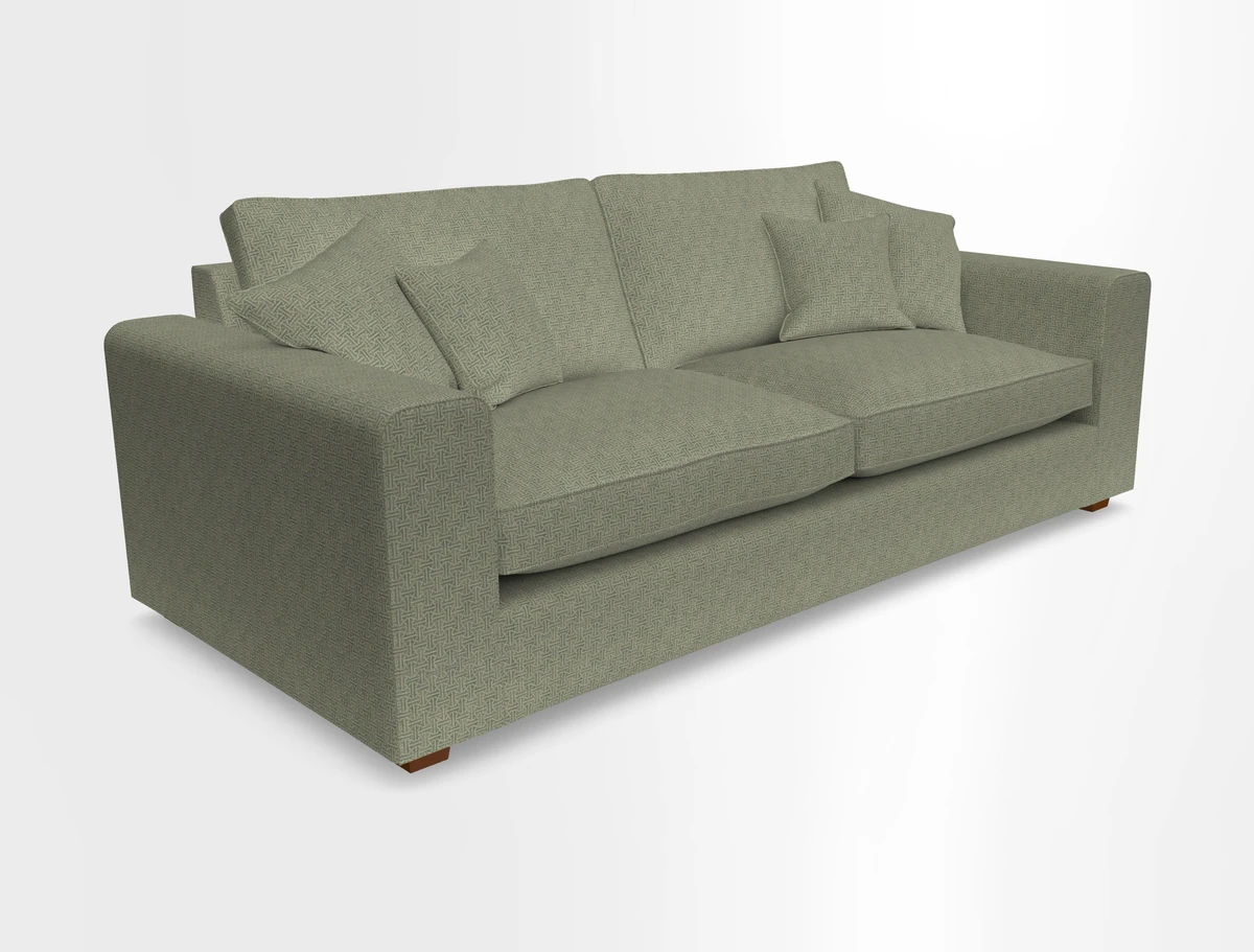 Saxmundham 4 Seater Sofa in Warwick Boucle Andes