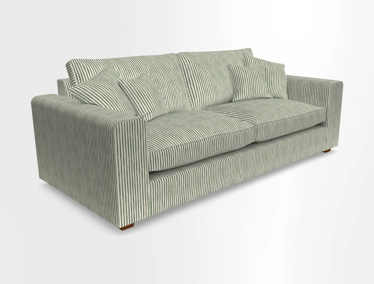 Saxmundham 4 Seater Sofa in Warwick Boucle Andes