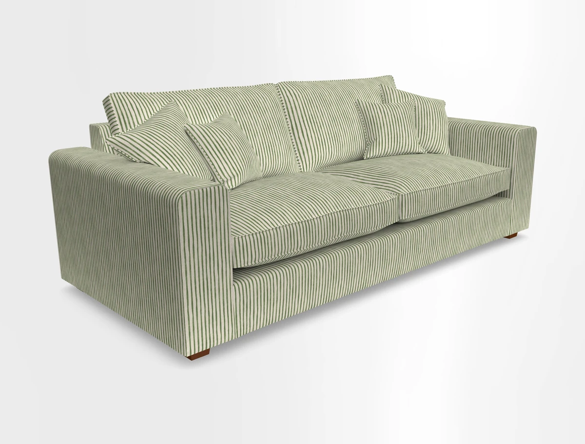 Saxmundham 4 Seater Sofa in Warwick Boucle Andes