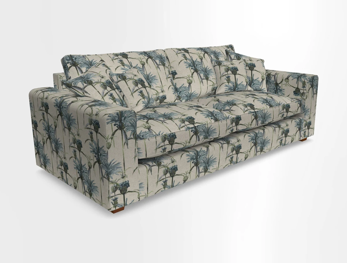Saxmundham 4 Seater Sofa in Warwick Boucle Andes