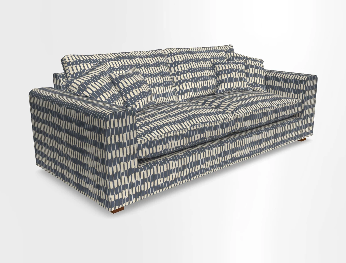 Saxmundham 4 Seater Sofa in Warwick Boucle Andes
