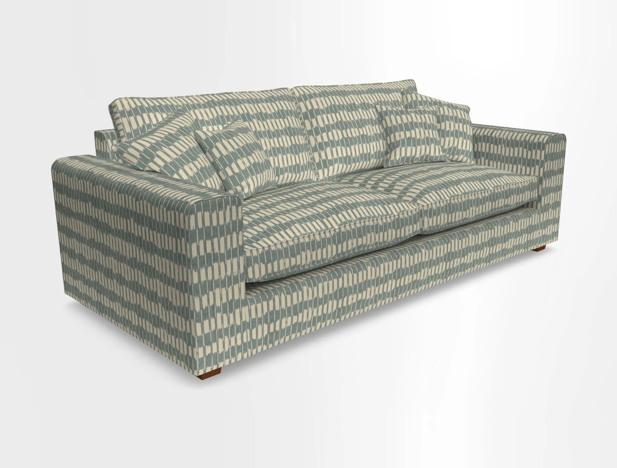 Saxmundham 4 Seater Sofa in Warwick Boucle Andes
