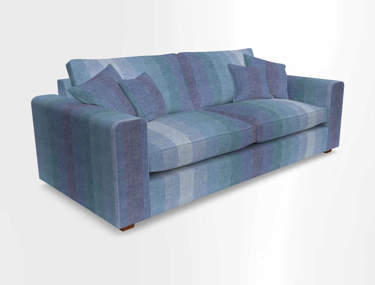 Saxmundham 4 Seater Sofa in Warwick Boucle Andes