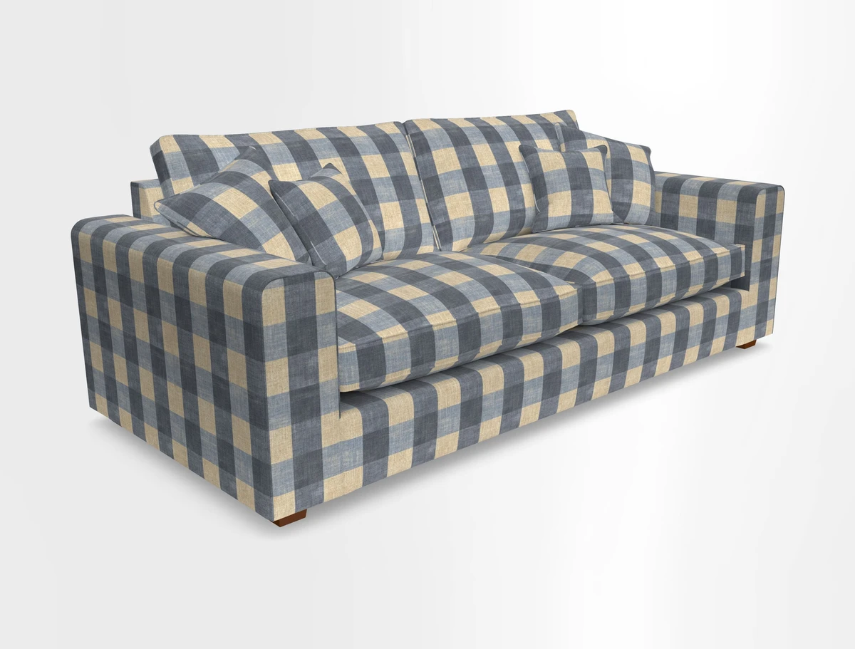 Saxmundham 4 Seater Sofa in Warwick Boucle Andes