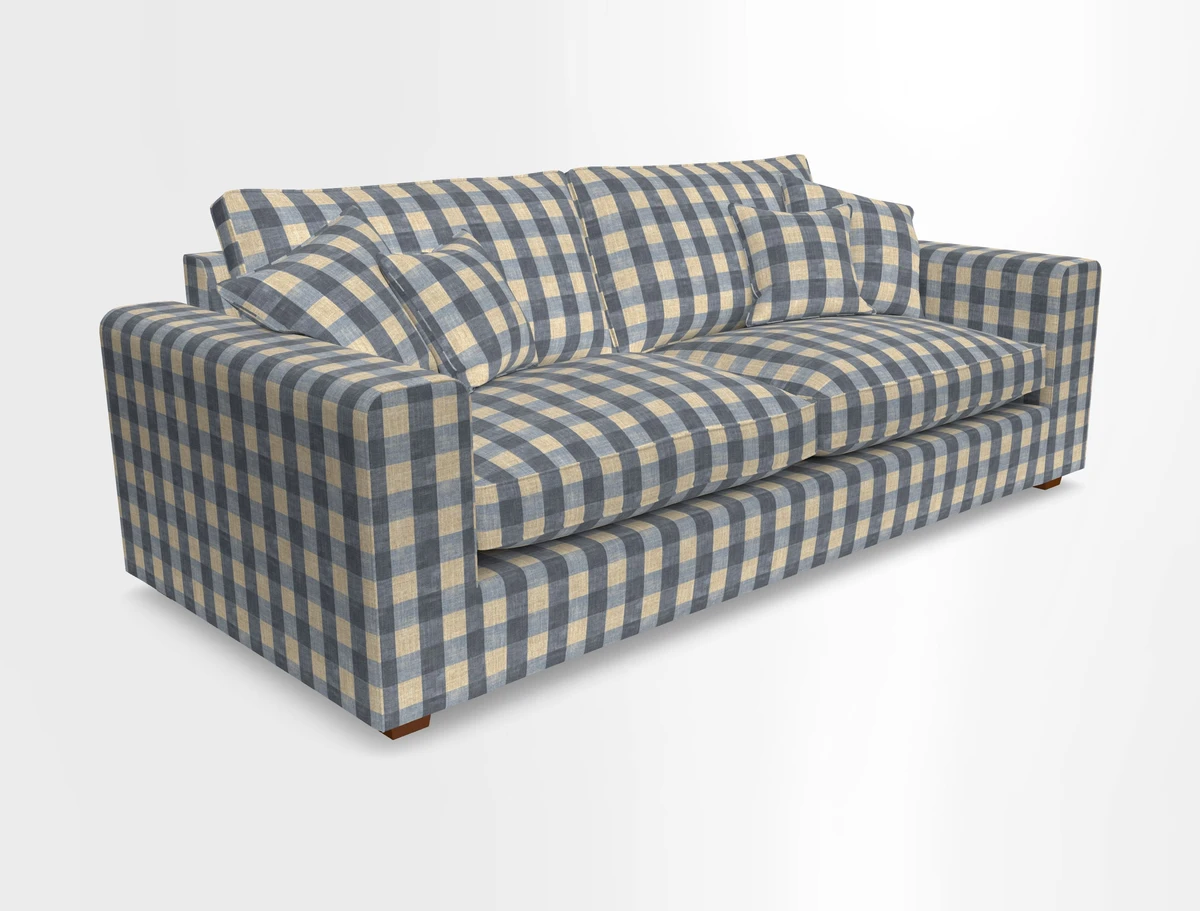 Saxmundham 4 Seater Sofa in Warwick Boucle Andes