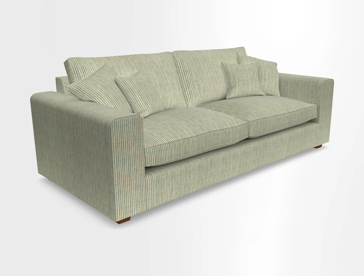 Saxmundham 4 Seater Sofa in Warwick Boucle Andes