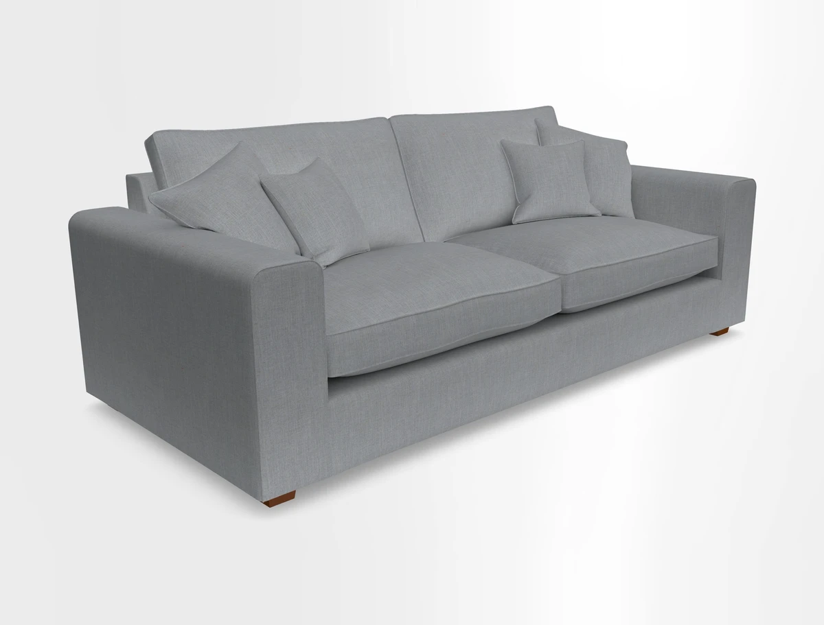 Saxmundham 4 Seater Sofa in Warwick Boucle Andes