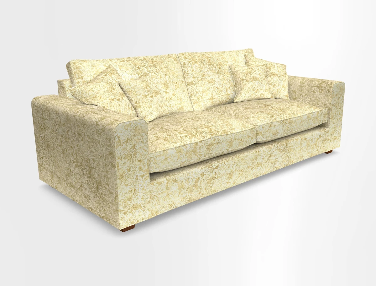 Saxmundham 4 Seater Sofa in Warwick Boucle Andes