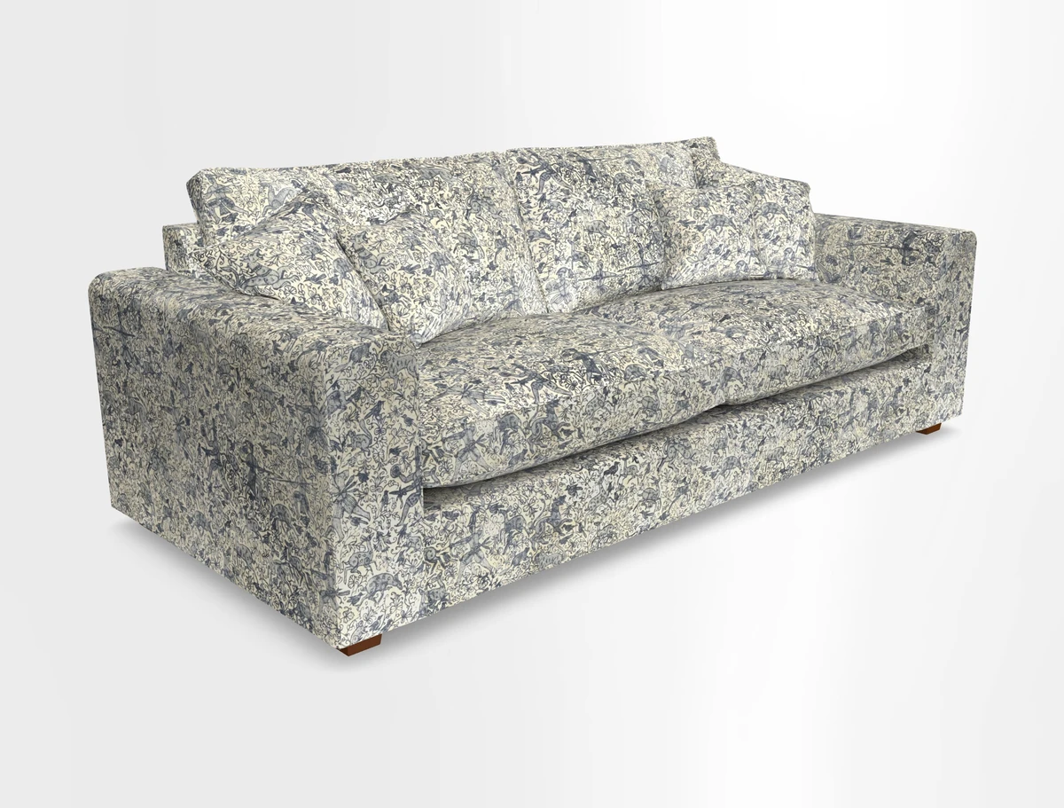 Saxmundham 4 Seater Sofa in Warwick Boucle Andes