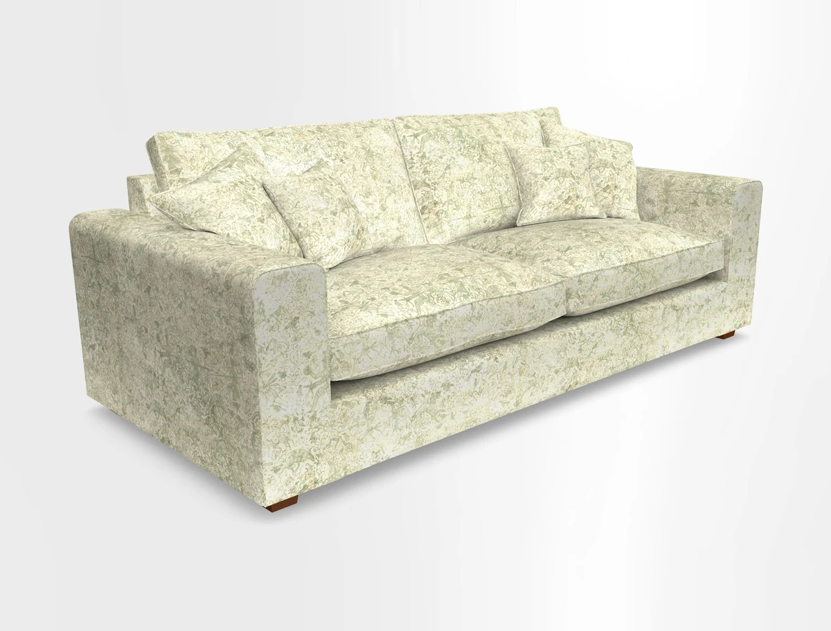 Saxmundham 4 Seater Sofa in Warwick Boucle Andes