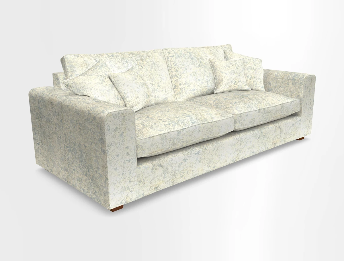 Saxmundham 4 Seater Sofa in Warwick Boucle Andes