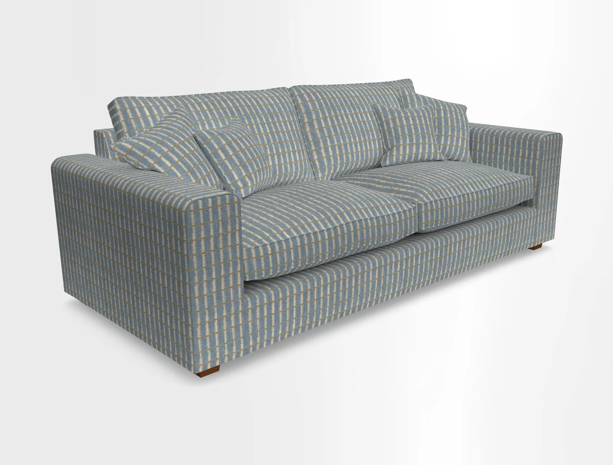Saxmundham 4 Seater Sofa in Warwick Boucle Andes