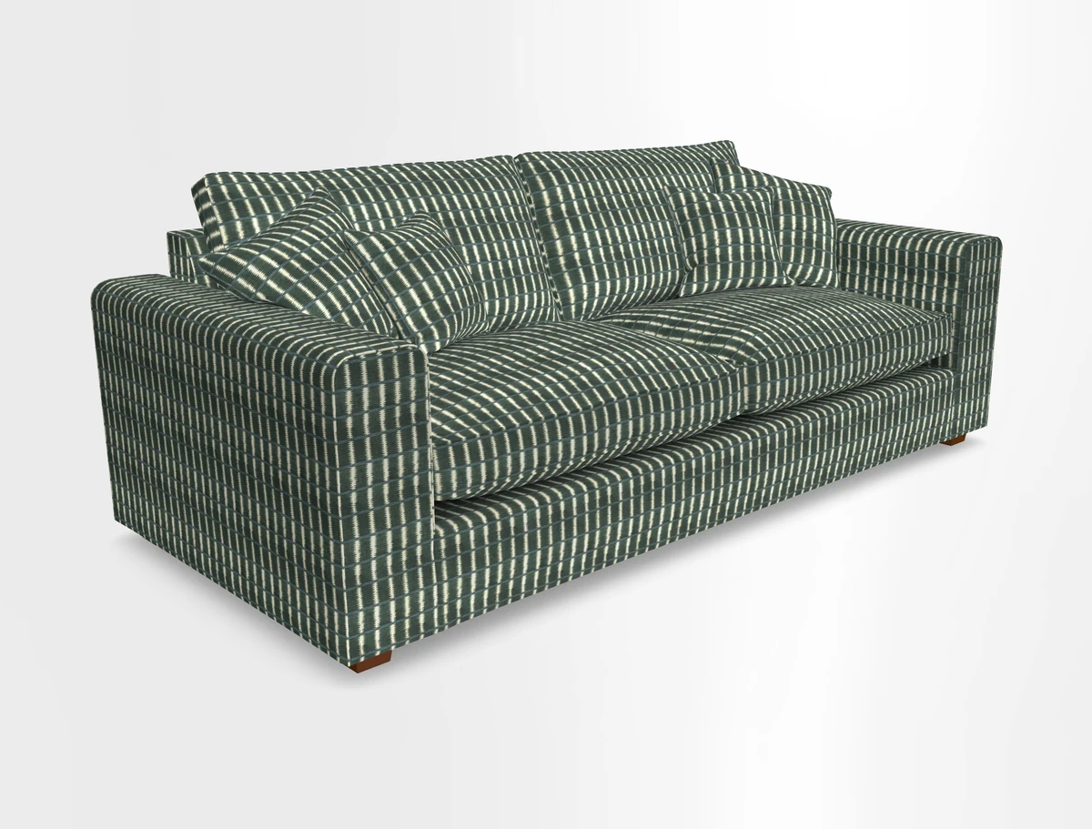 Saxmundham 4 Seater Sofa in Warwick Boucle Andes