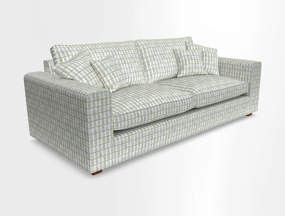 Saxmundham 4 Seater Sofa in Warwick Boucle Andes