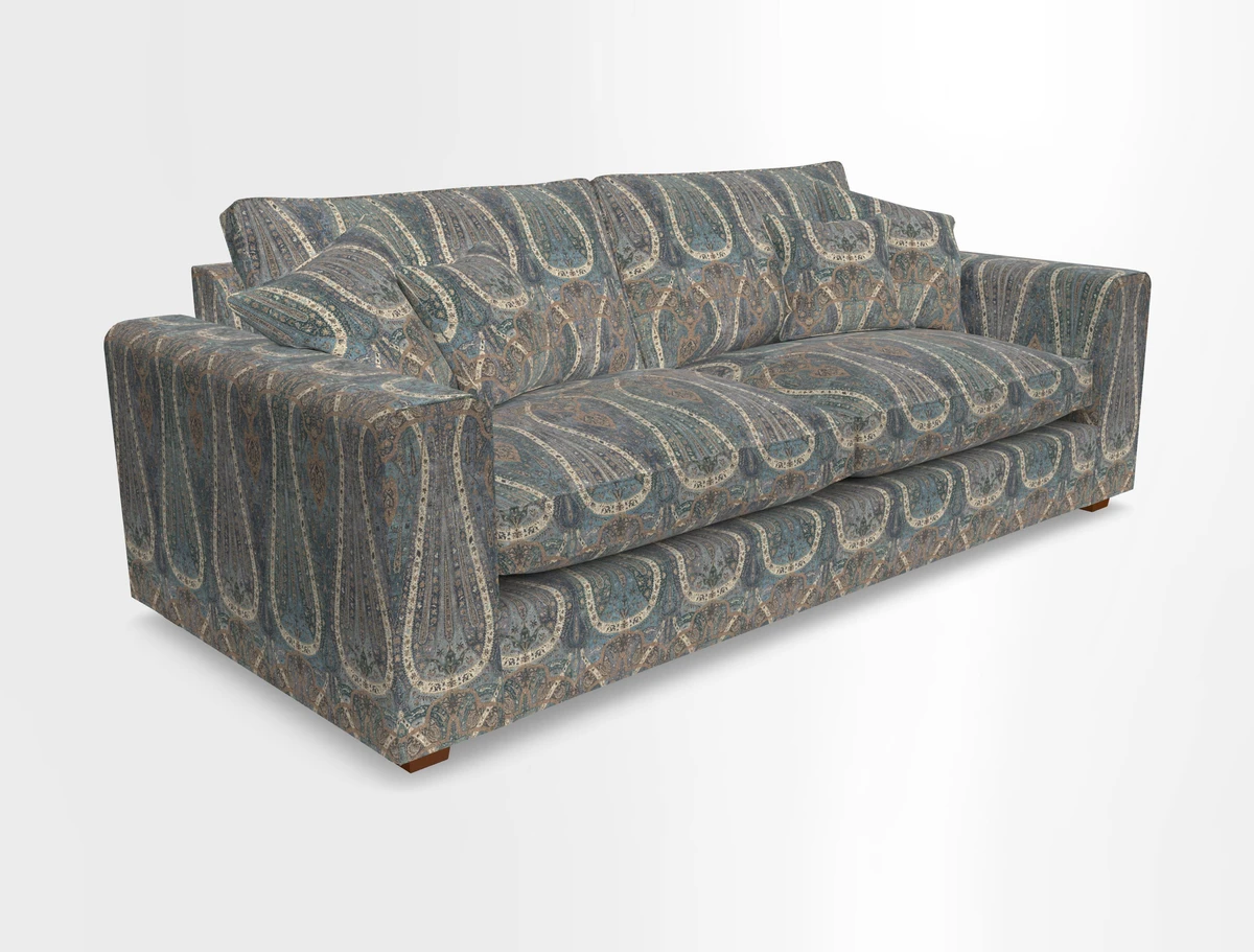 Saxmundham 4 Seater Sofa in Warwick Boucle Andes