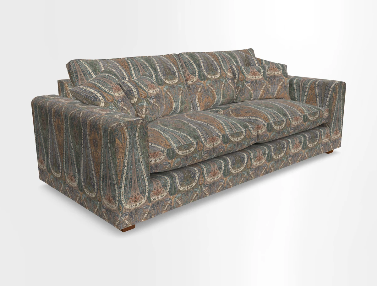 Saxmundham 4 Seater Sofa in Warwick Boucle Andes