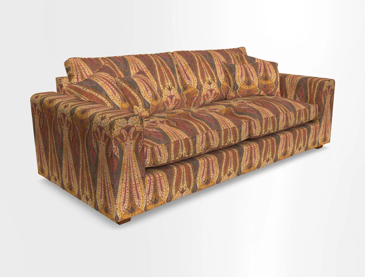 Saxmundham 4 Seater Sofa in Warwick Boucle Andes