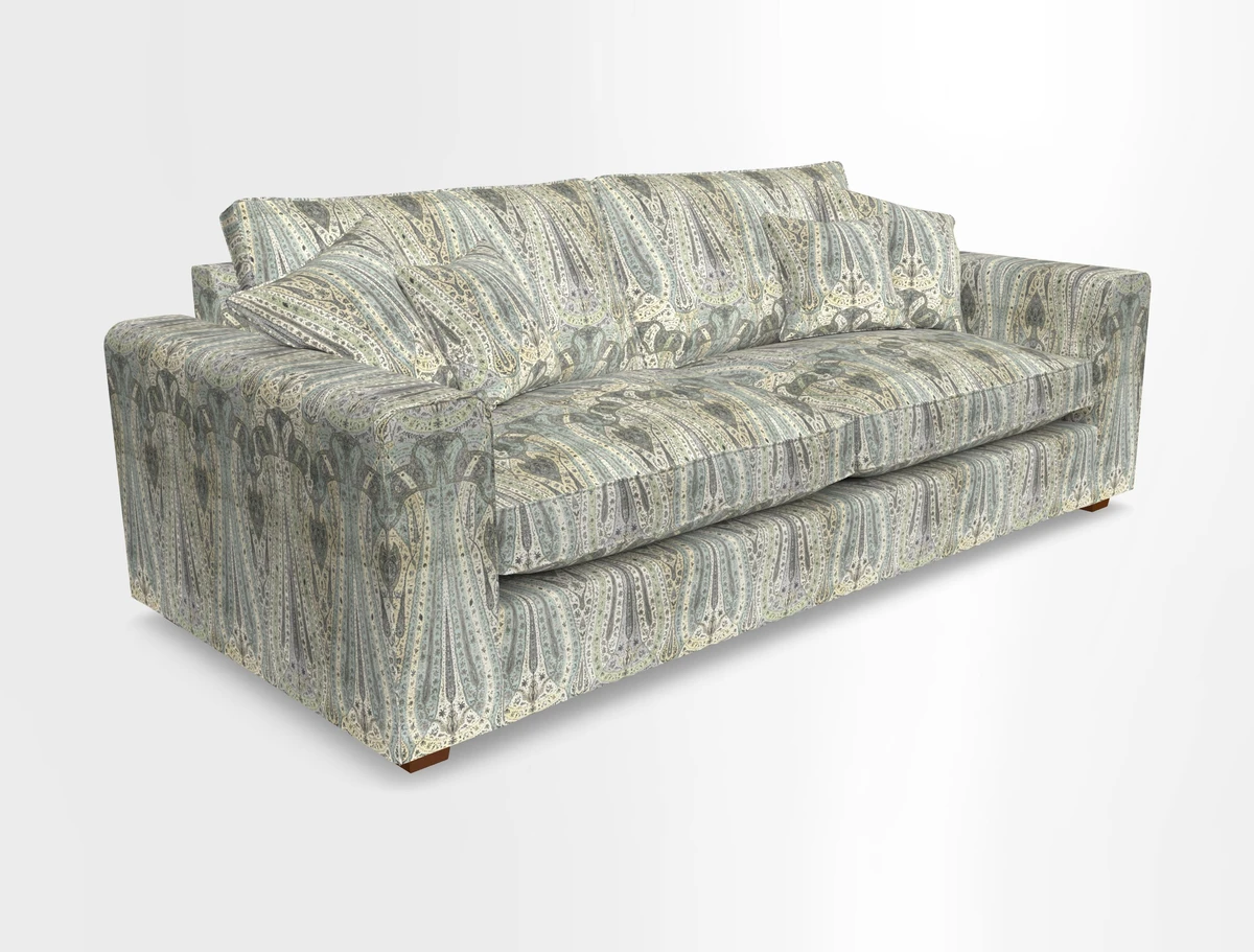 Saxmundham 4 Seater Sofa in Warwick Boucle Andes