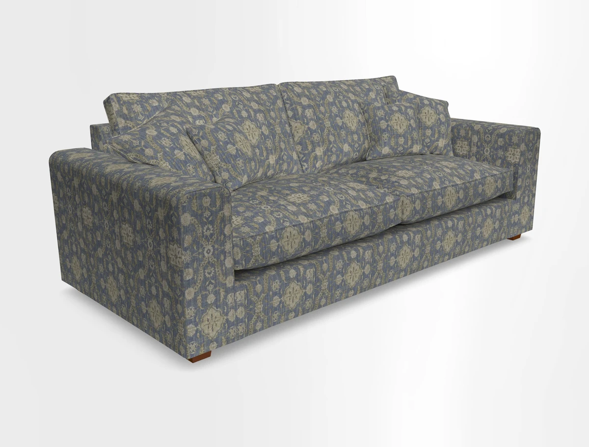 Saxmundham 4 Seater Sofa in Warwick Boucle Andes