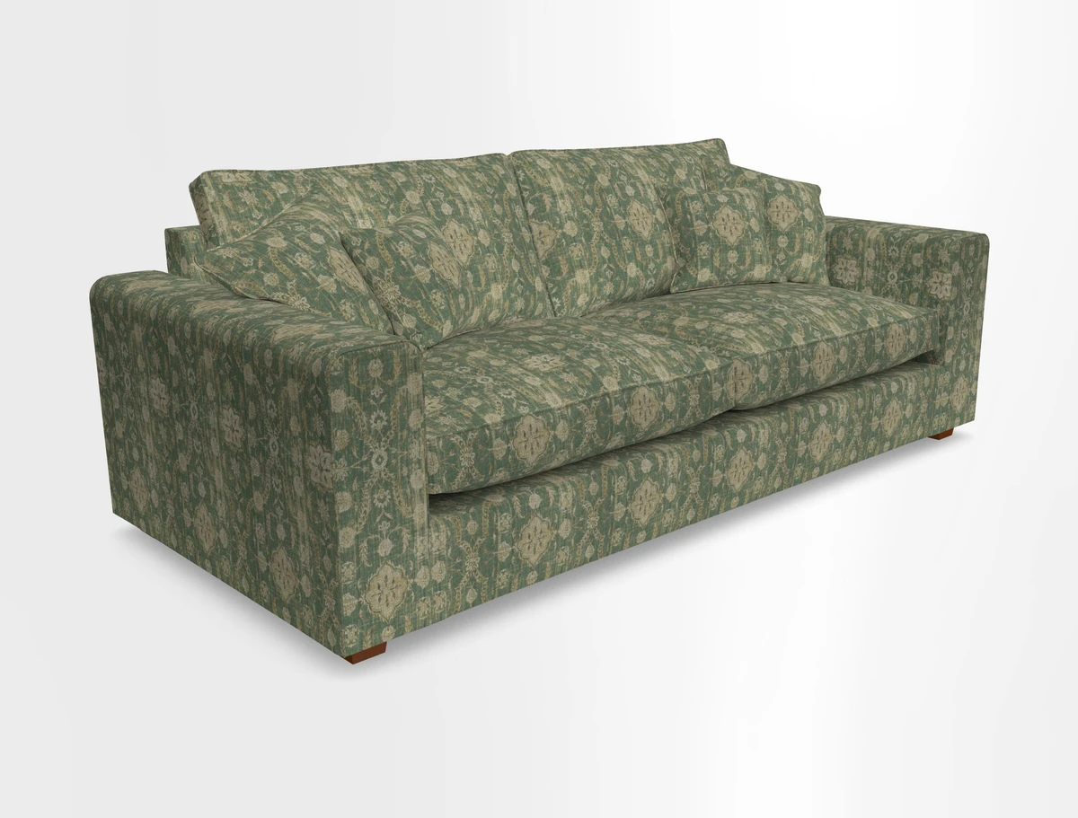 Saxmundham 4 Seater Sofa in Warwick Boucle Andes