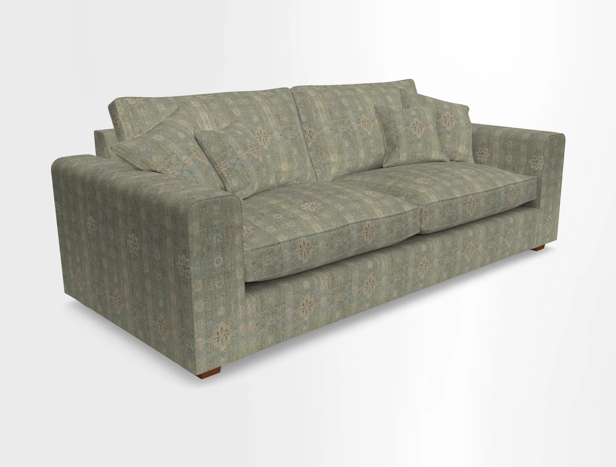 Saxmundham 4 Seater Sofa in Warwick Boucle Andes