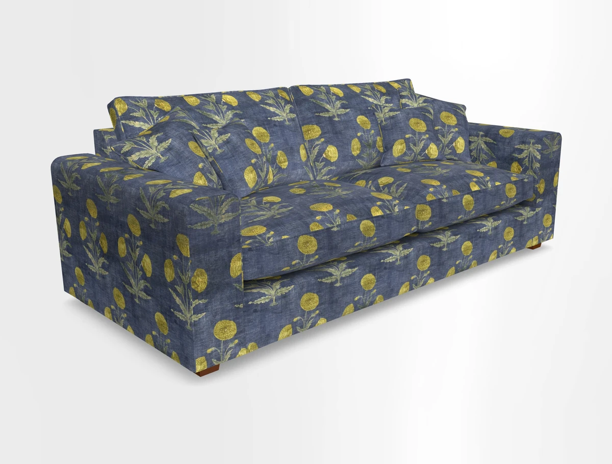 Saxmundham 4 Seater Sofa in Warwick Boucle Andes