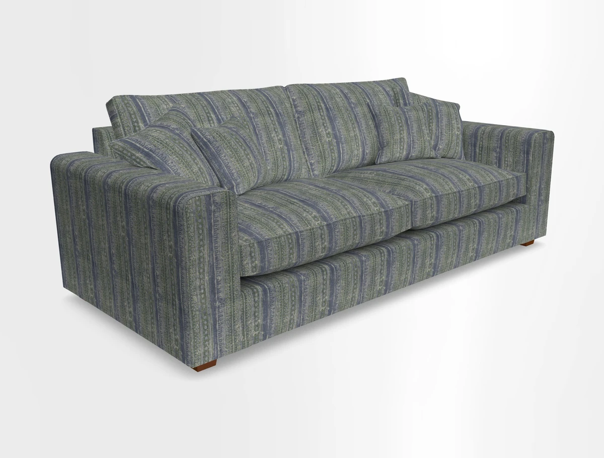 Saxmundham 4 Seater Sofa in Warwick Boucle Andes