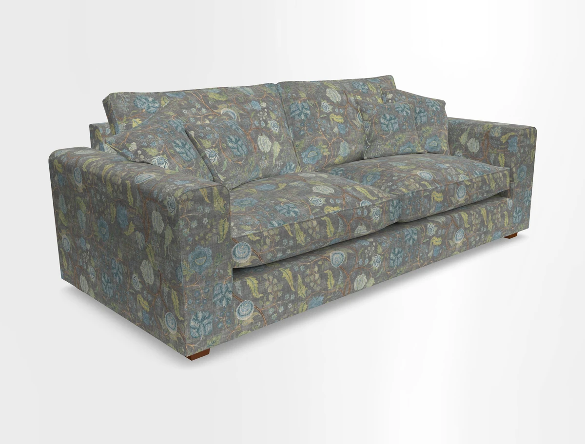 Saxmundham 4 Seater Sofa in Warwick Boucle Andes