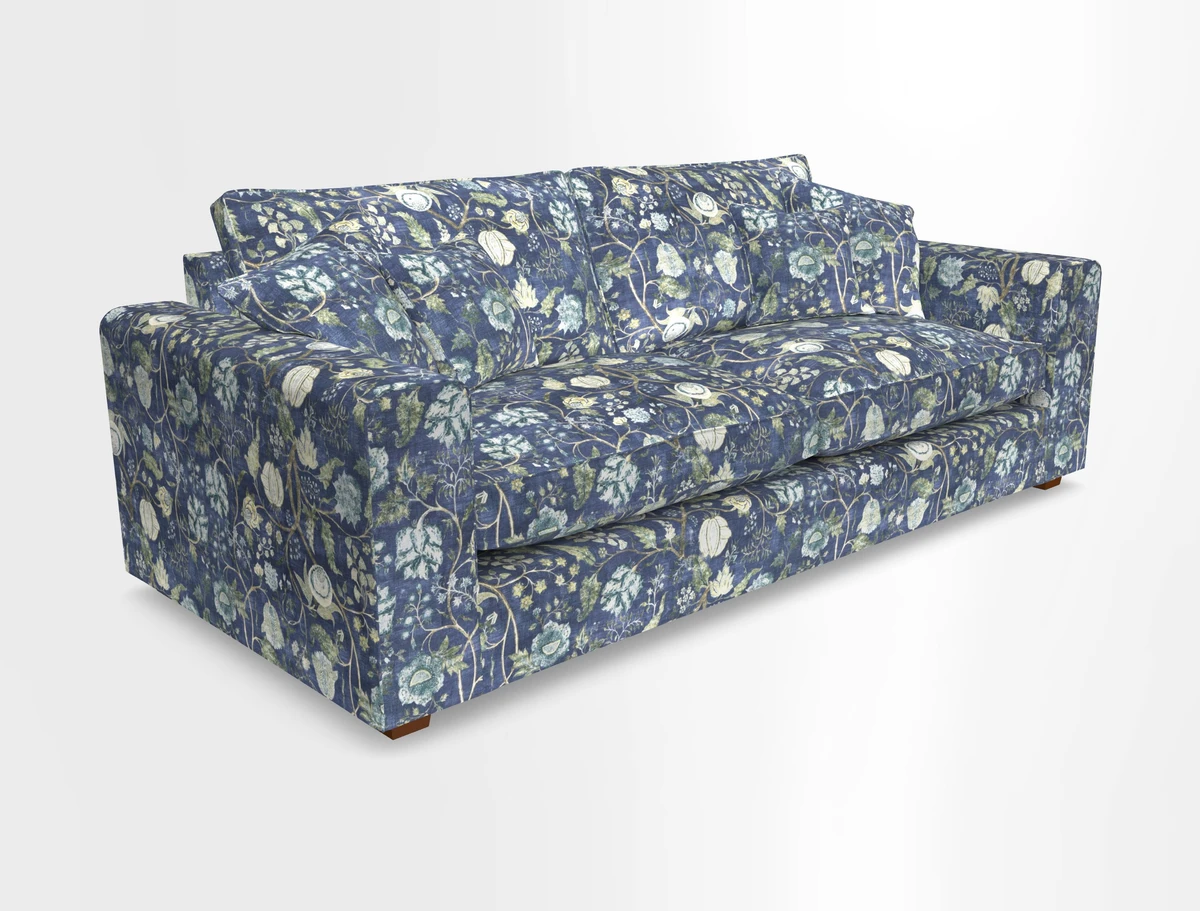 Saxmundham 4 Seater Sofa in Warwick Boucle Andes