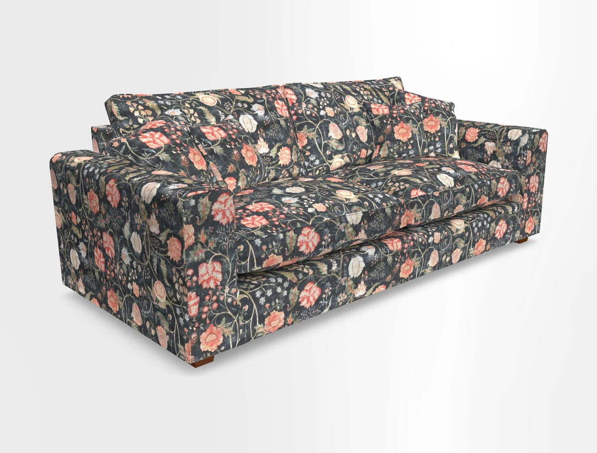 Saxmundham 4 Seater Sofa in Warwick Boucle Andes