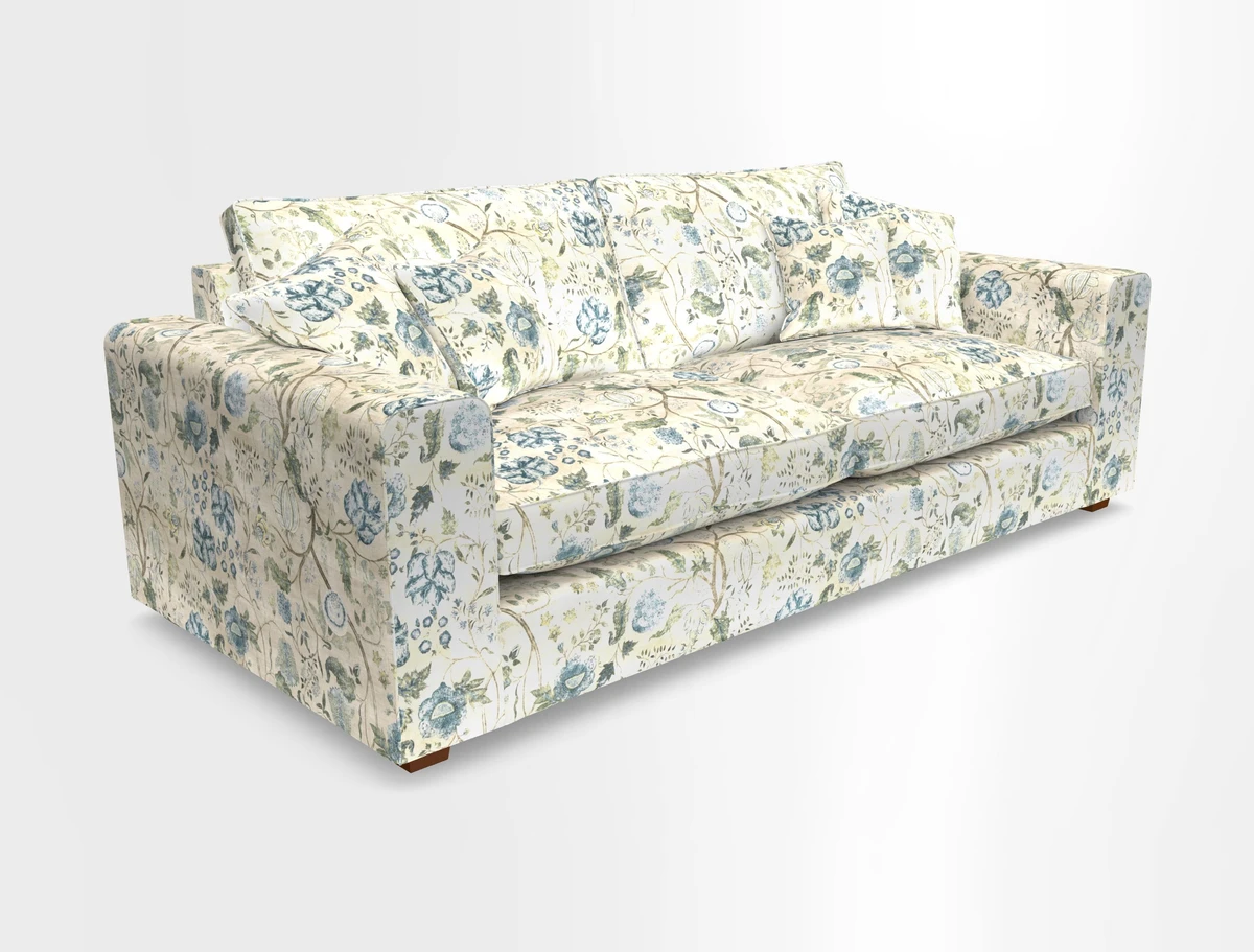 Saxmundham 4 Seater Sofa in Warwick Boucle Andes