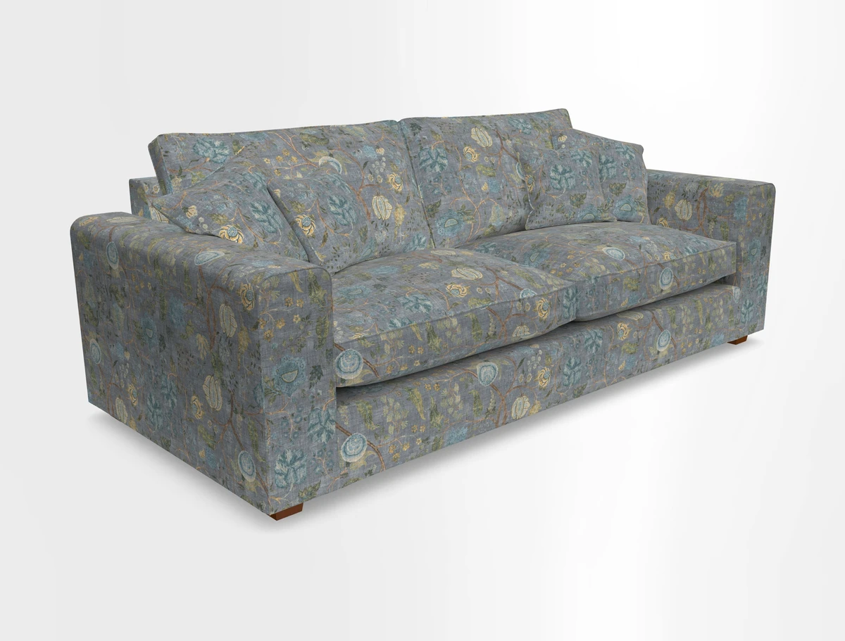 Saxmundham 4 Seater Sofa in Warwick Boucle Andes