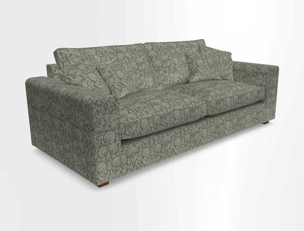 Saxmundham 4 Seater Sofa in Warwick Boucle Andes