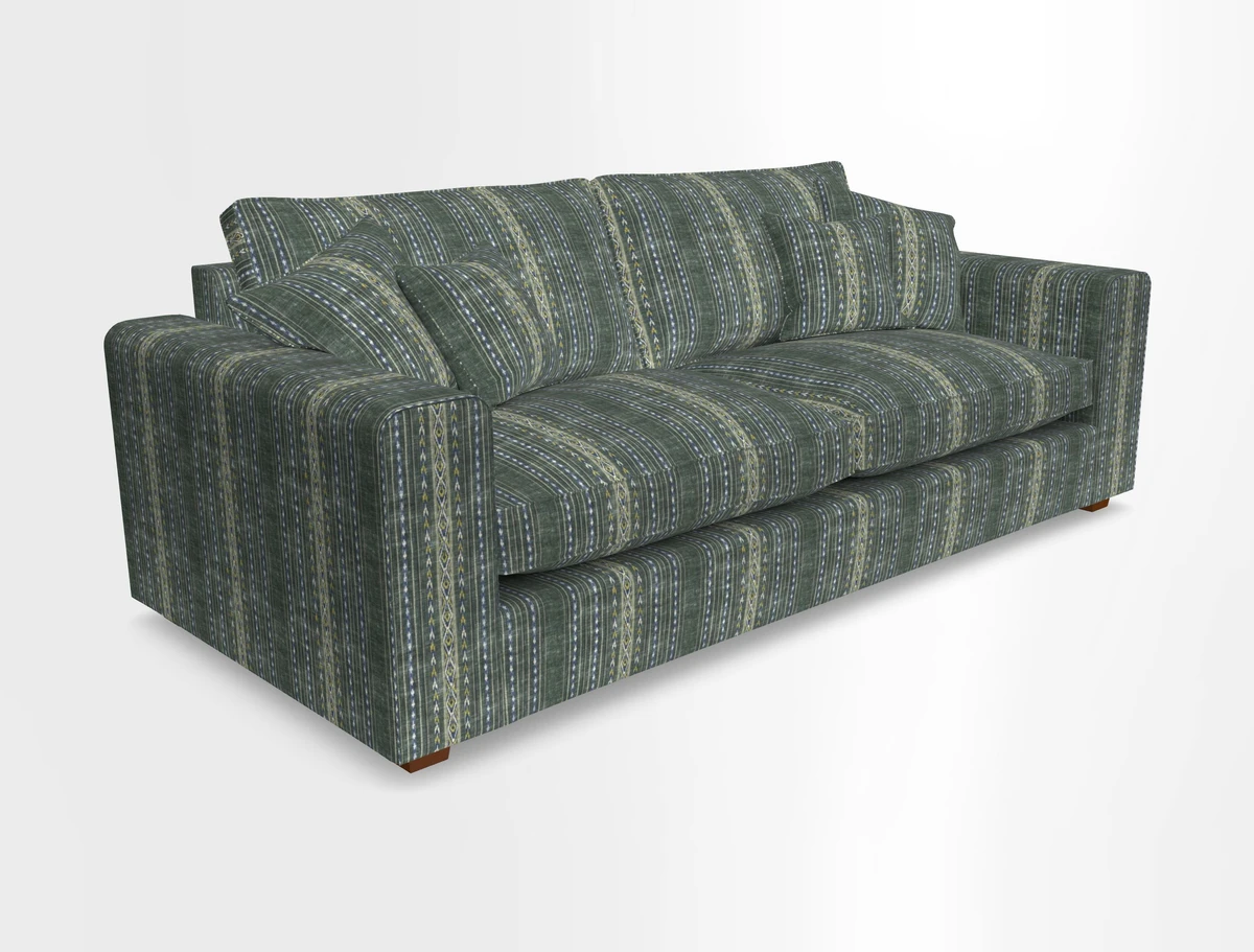 Saxmundham 4 Seater Sofa in Warwick Boucle Andes