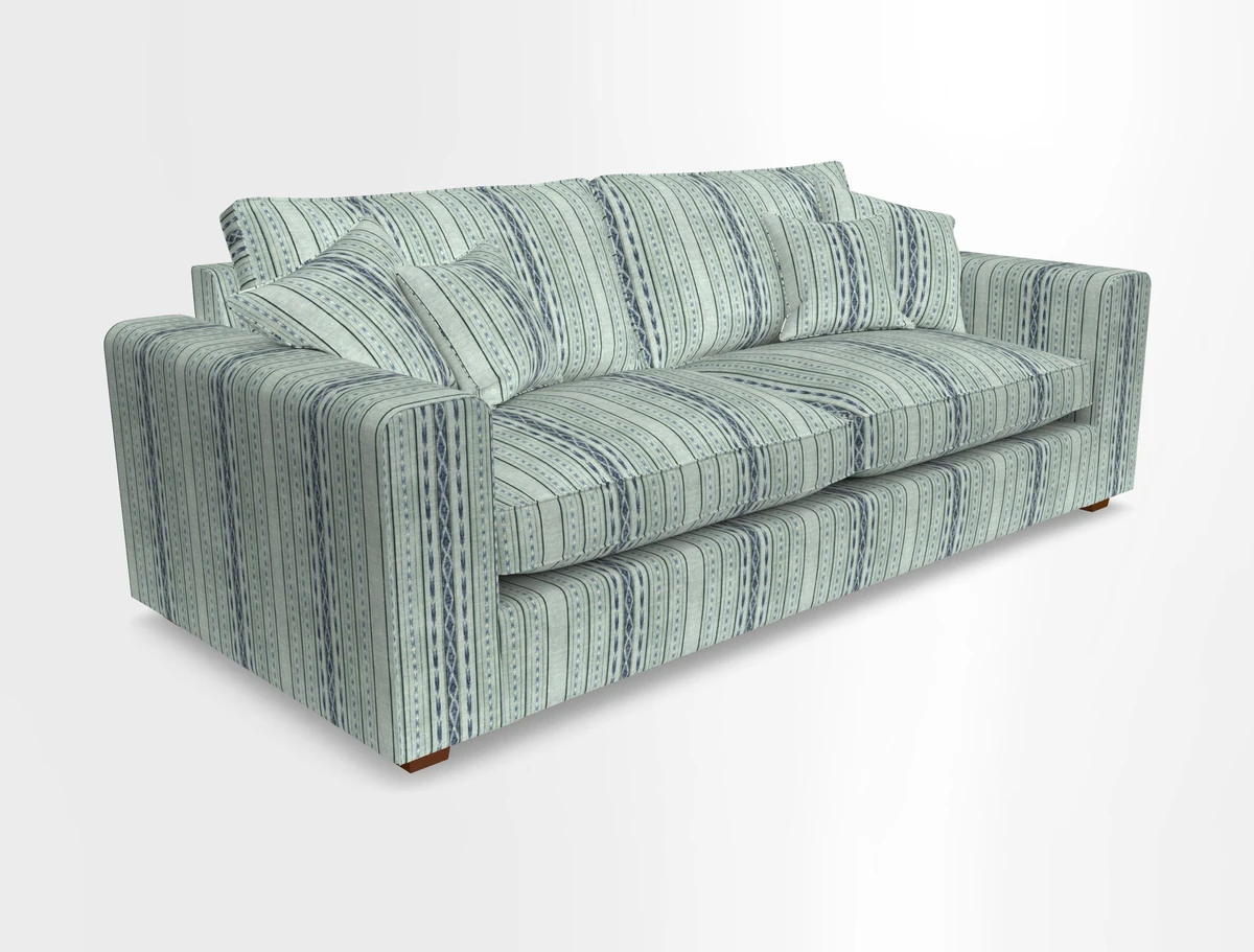 Saxmundham 4 Seater Sofa in Warwick Boucle Andes