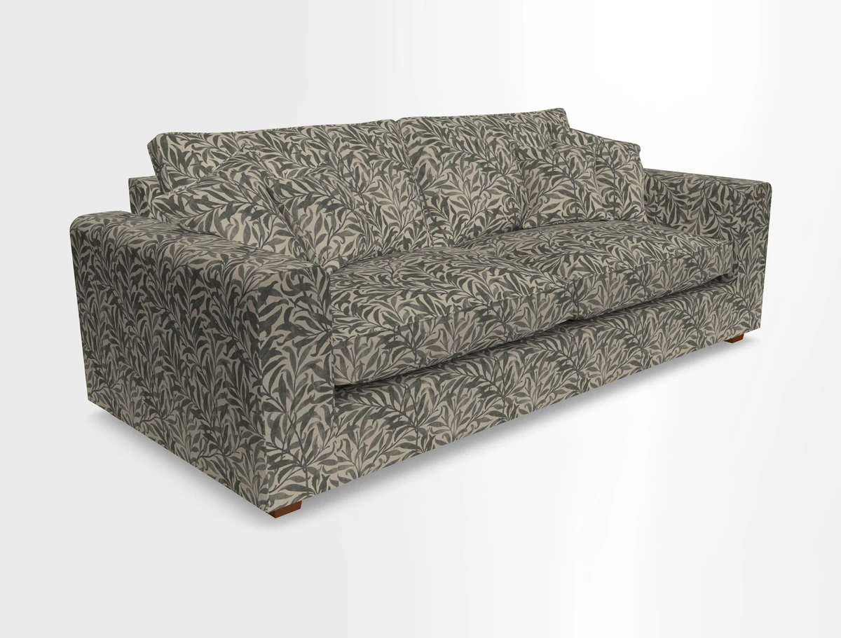 Saxmundham 4 Seater Sofa in Warwick Boucle Andes