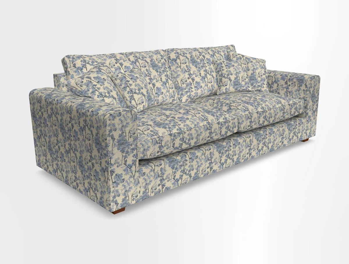 Saxmundham 4 Seater Sofa in Warwick Boucle Andes