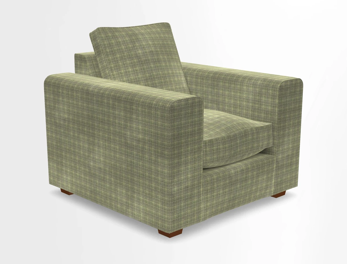 Saxmundham Chair in Two Tone Plain Biscuit