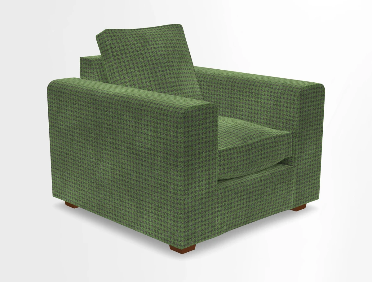 Saxmundham Chair in Two Tone Plain Biscuit