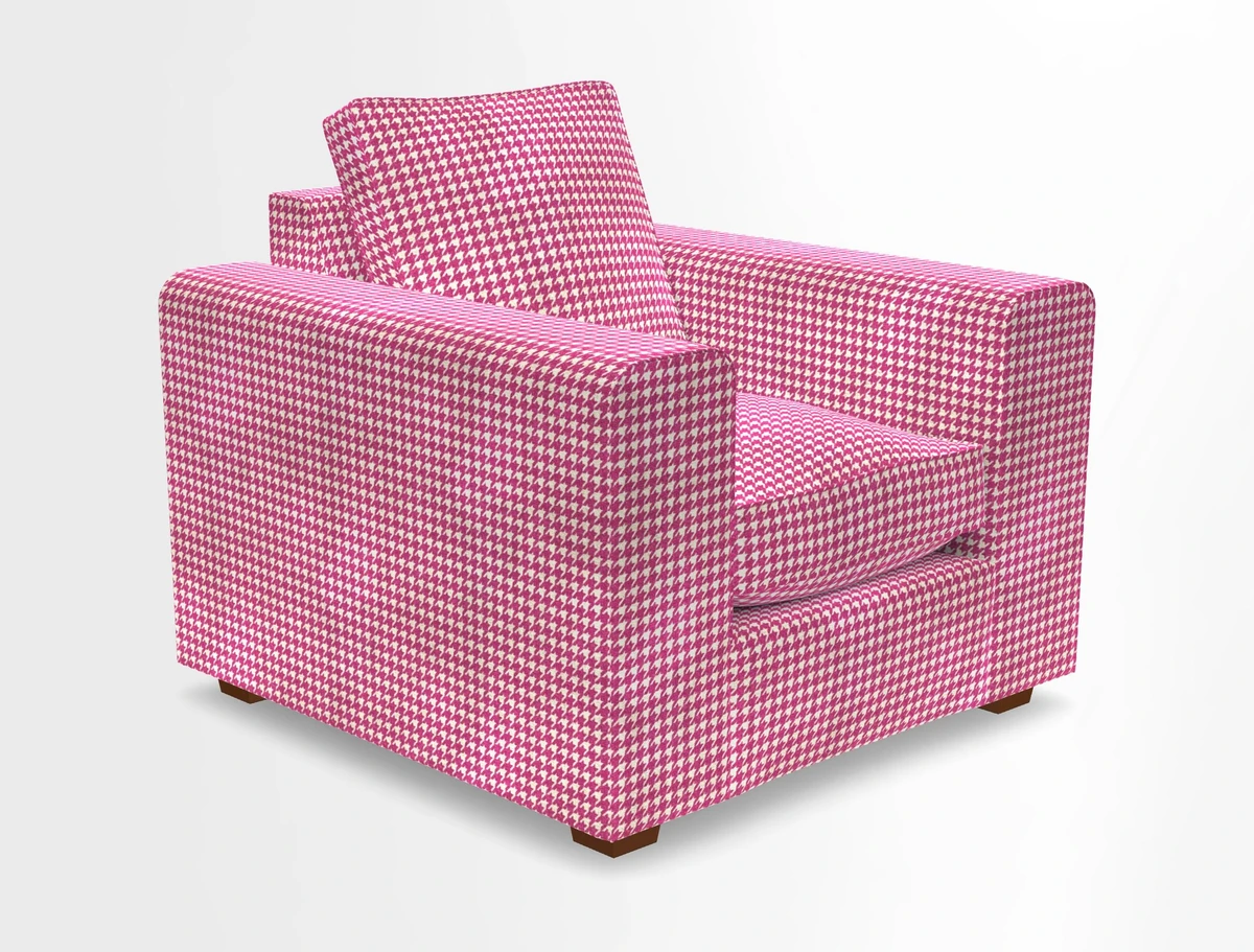 Saxmundham Chair in Two Tone Plain Biscuit