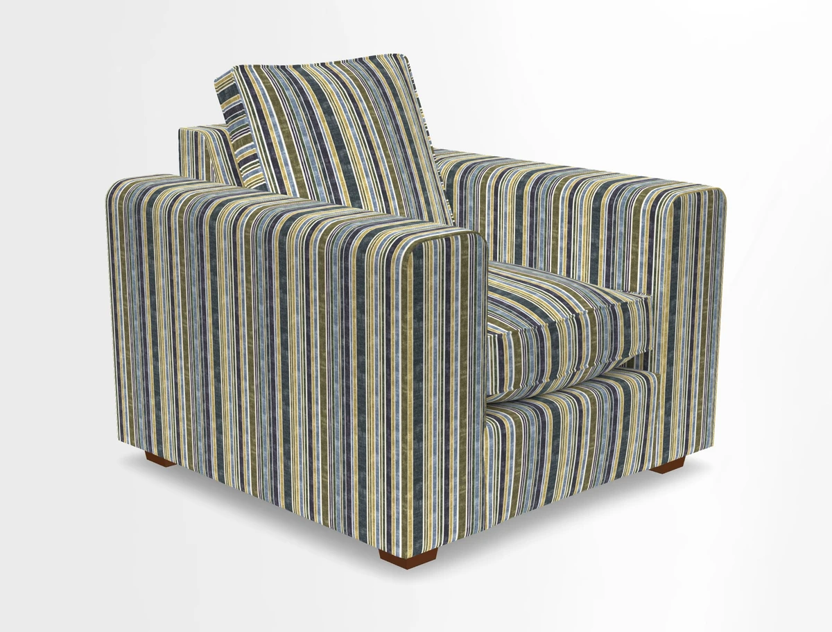Saxmundham Chair in Two Tone Plain Biscuit
