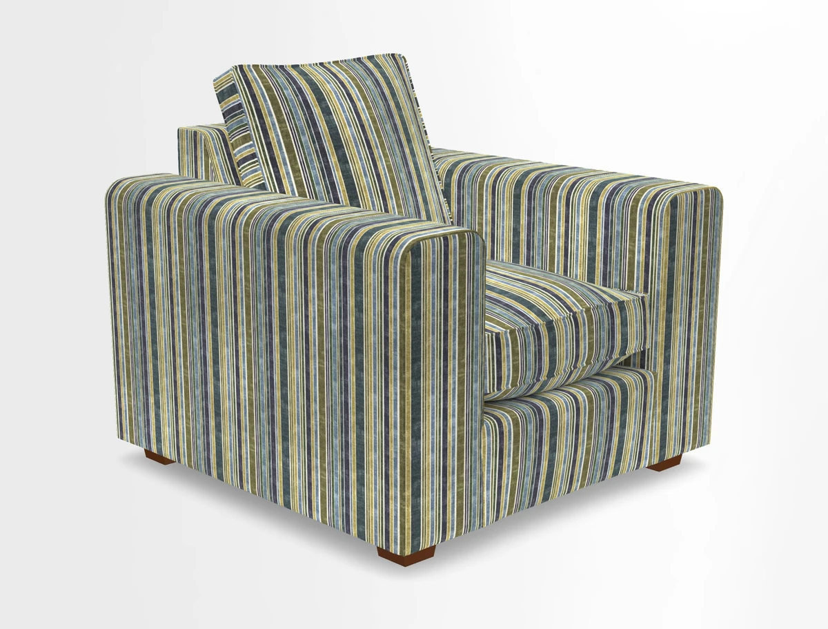 Saxmundham Chair in Two Tone Plain Biscuit