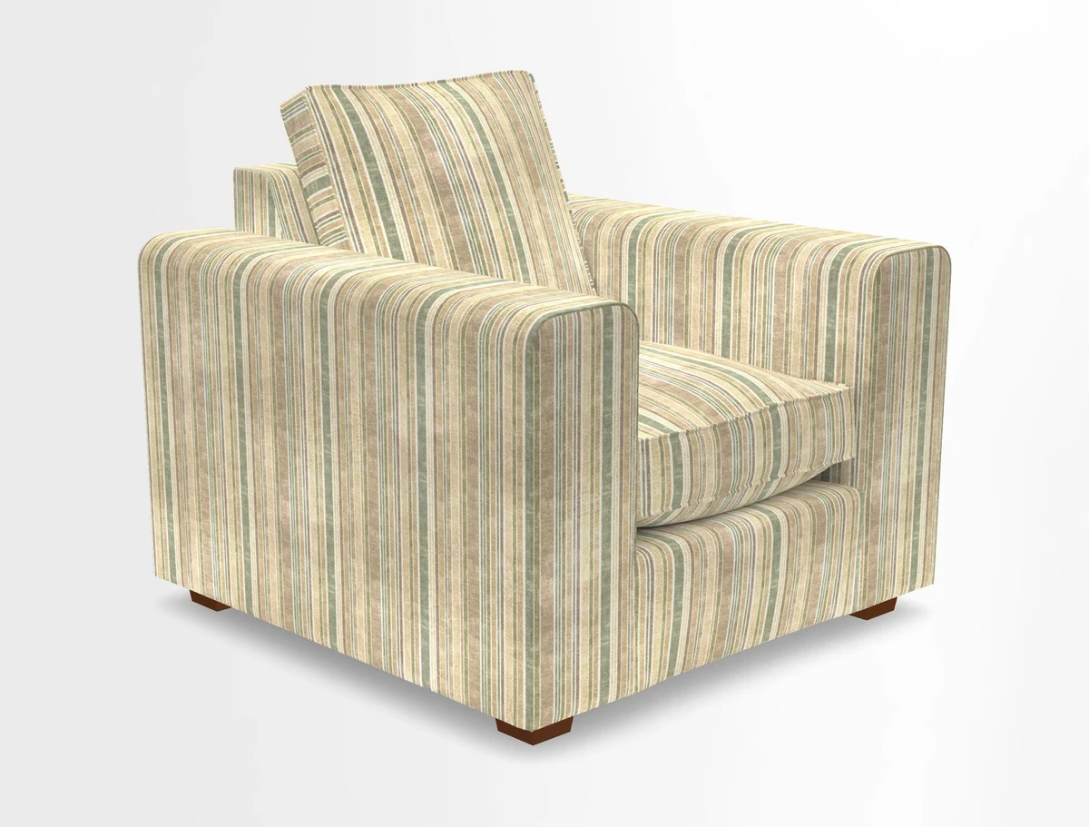 Saxmundham Chair in Two Tone Plain Biscuit