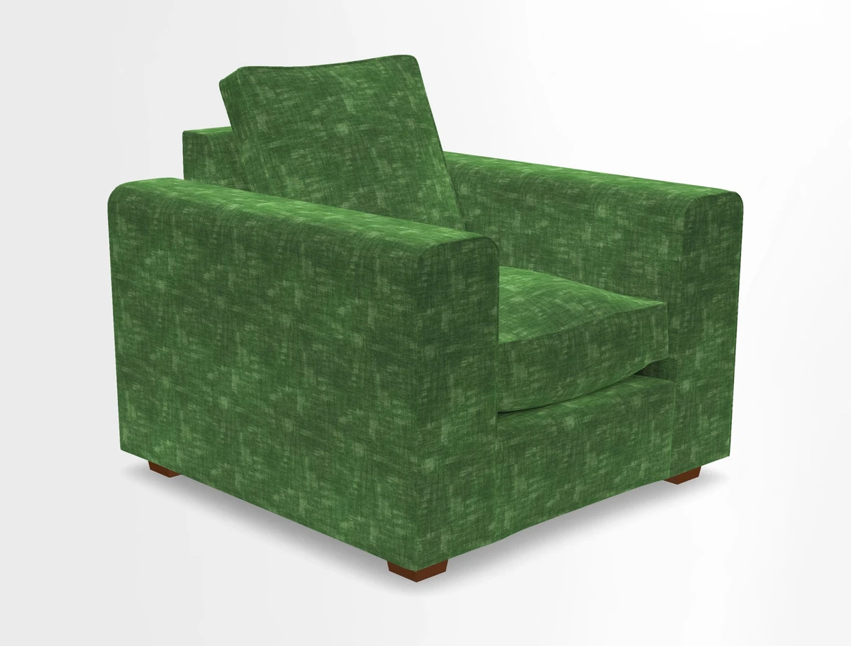 Saxmundham Chair in Two Tone Plain Biscuit