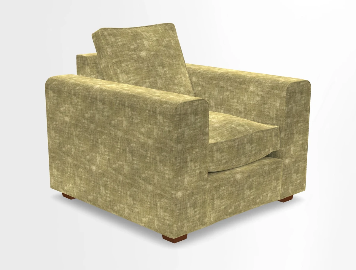 Saxmundham Chair in Two Tone Plain Biscuit