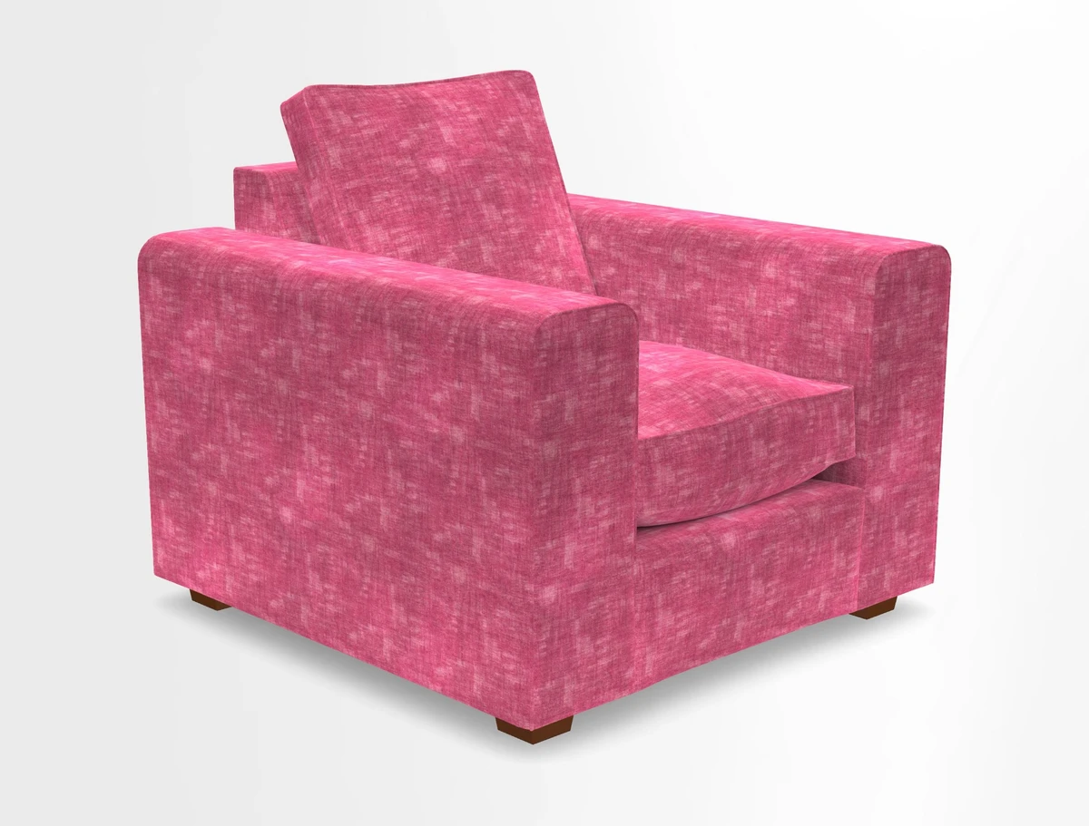 Saxmundham Chair in Two Tone Plain Biscuit