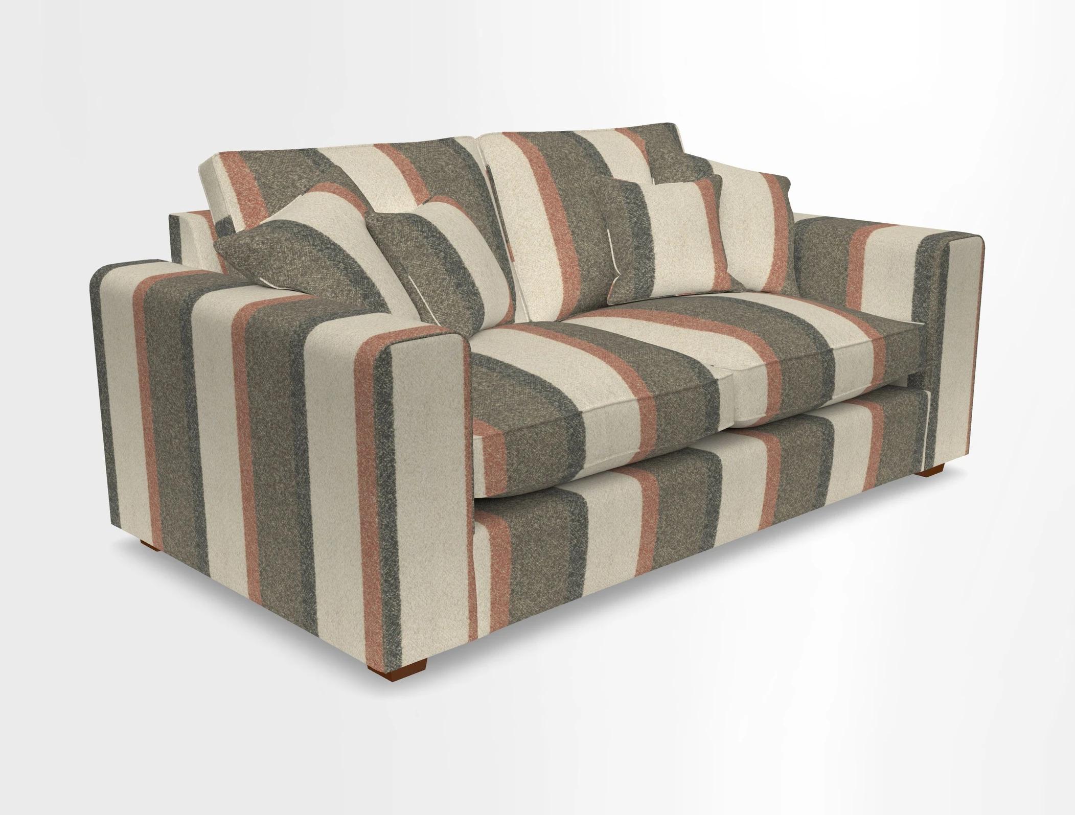 Saxmundham 3 Seater Sofa in Warwick Boucle Andes